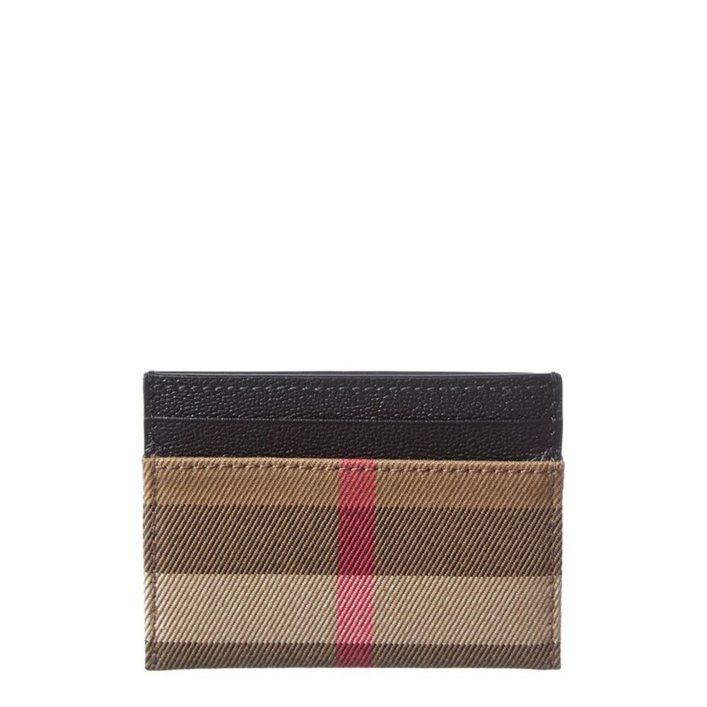 Burberry Check Card Case